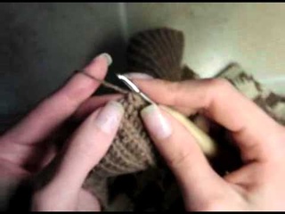 4  Как связать мужской шарф жаккаром, часть 4