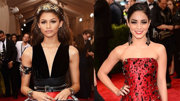 Zendaya vs Vanessa Hudgens Dresses at Met Gala