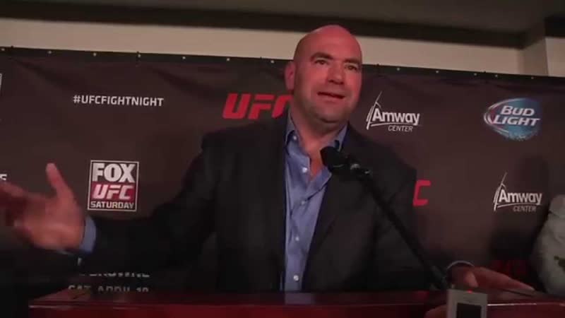 UFC on FOX 11: Dana White Post Fight Media