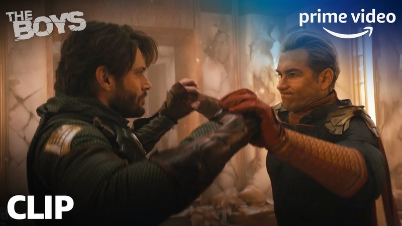 Homelander vs. The Butcher and Soldier Boy, The Boys Clip, Prime