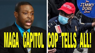 Capitol Cop Who Wore MAGA Cap Blames Asst. Police Chief For Protesters Death