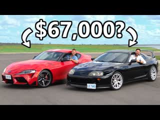 2021 Toyota Supra vs 1994 Toyota Supra // JDM Legends Face Off