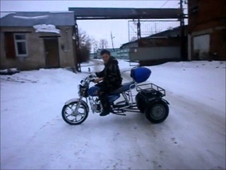 Мопед трехколесный для бездорожья