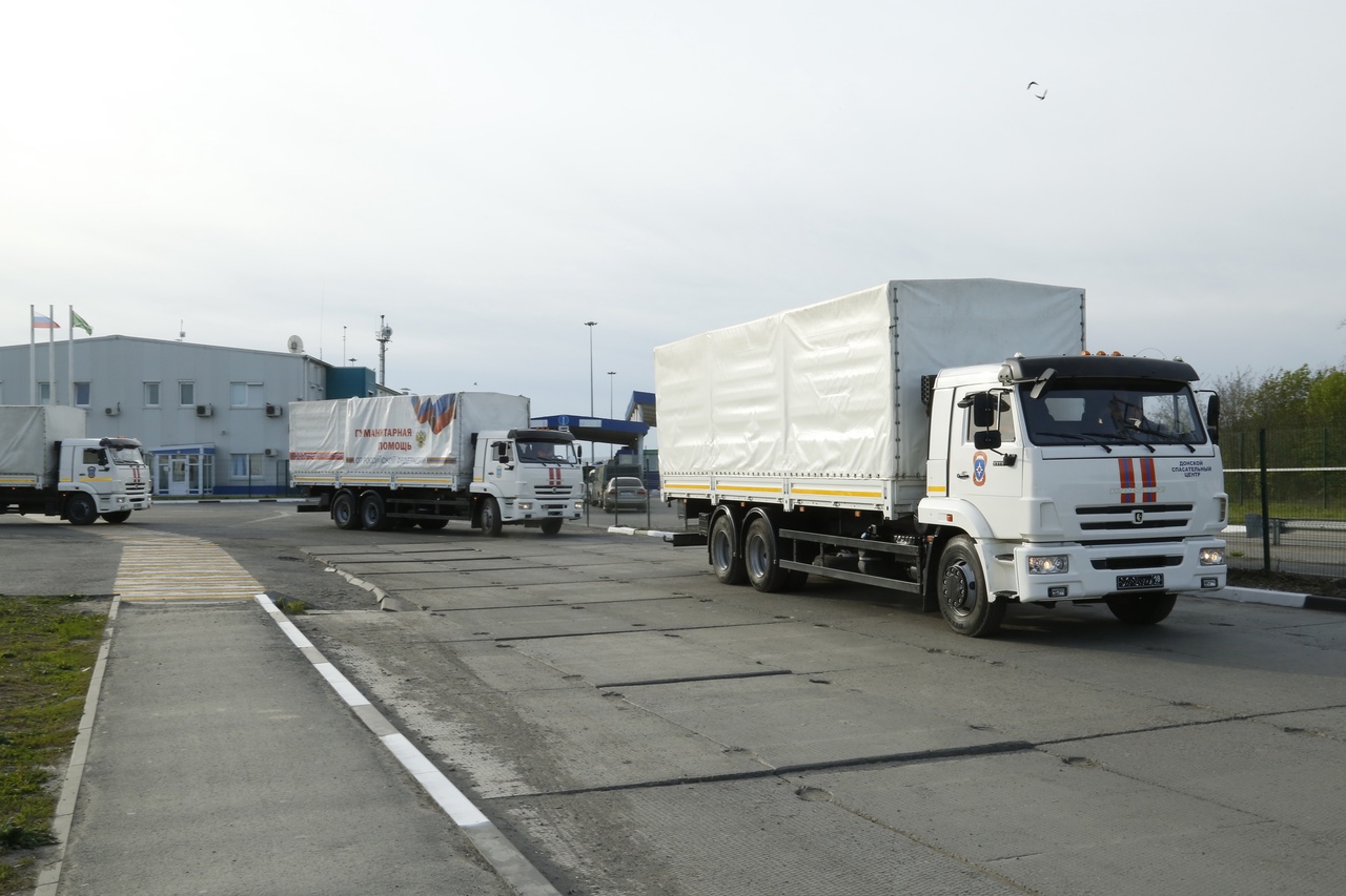 400 тонн гумпомощи прошли таможенный контроль за время майских праздников