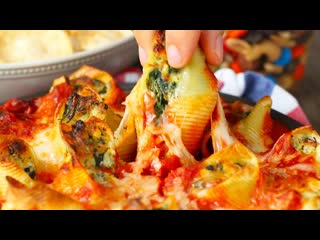 Pull-Apart Stuffed Pasta