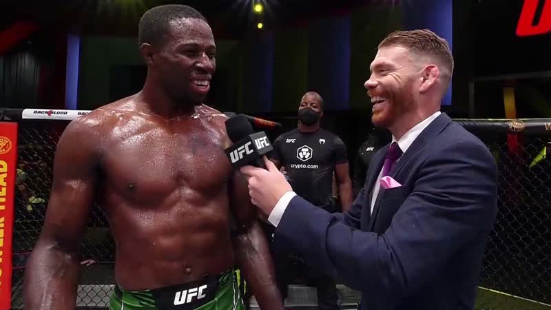 Randy Brown Octagon Interview, UFC Vegas