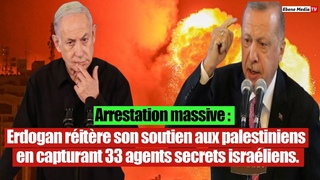 Soutien à la Palestine : La Turquie capture 33 espions israéliens.