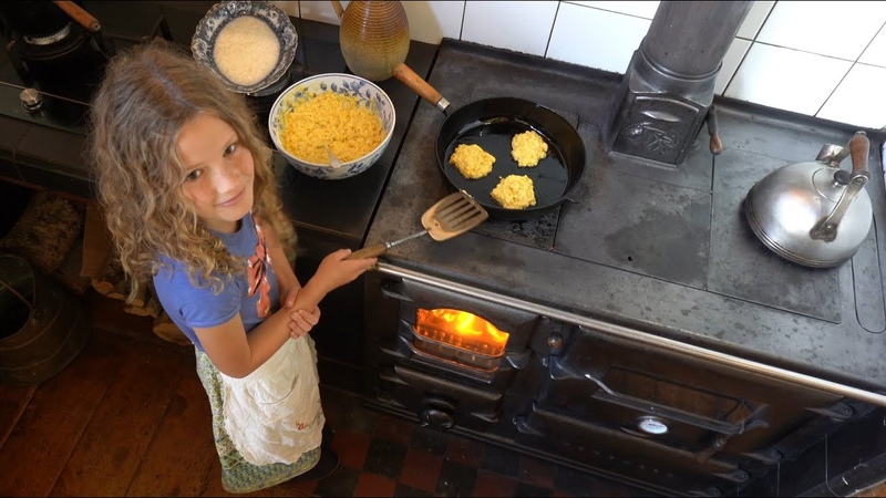 Cooking with Fire, Sweetcorn Fritters on the